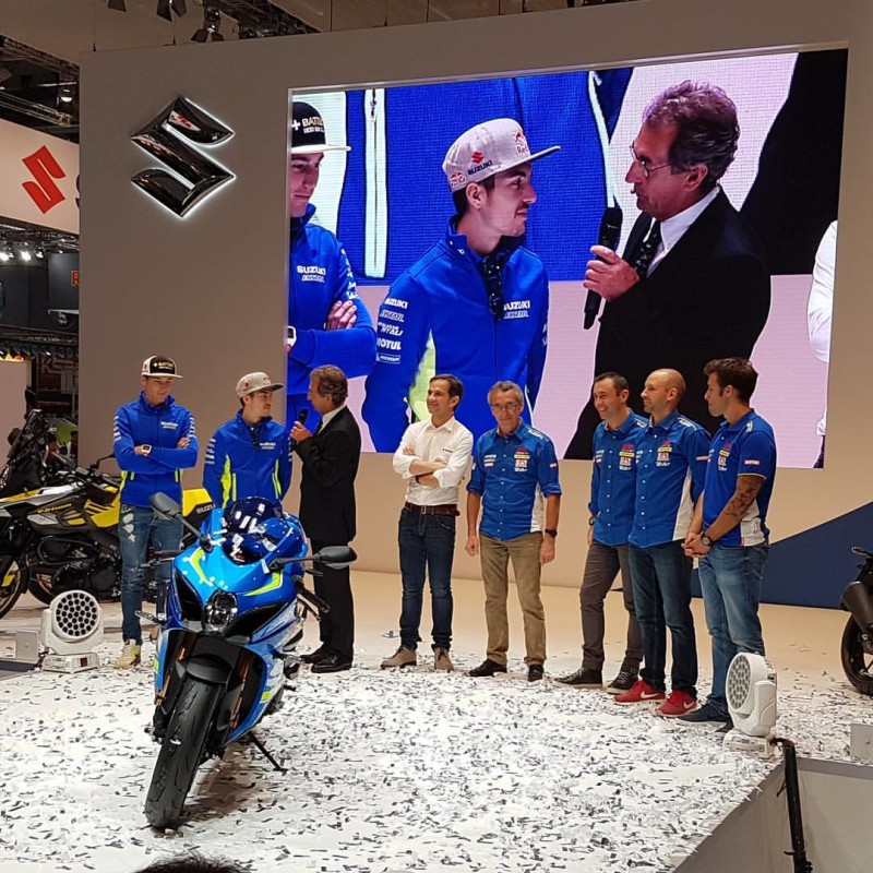 Презентация Suzuki GSX-R1000 (Intermot, 2016)