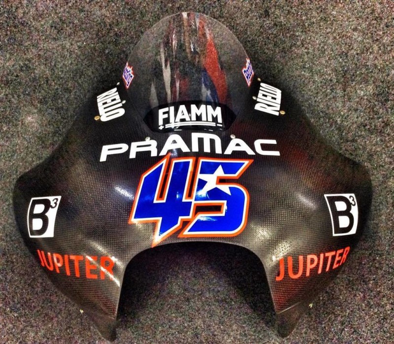 Обтекатель с мотоцикла 2017 года Скотта Реддинга