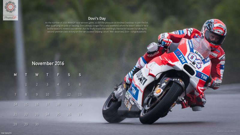 Календарь на ноябрь 2016 от Скотта Джонса