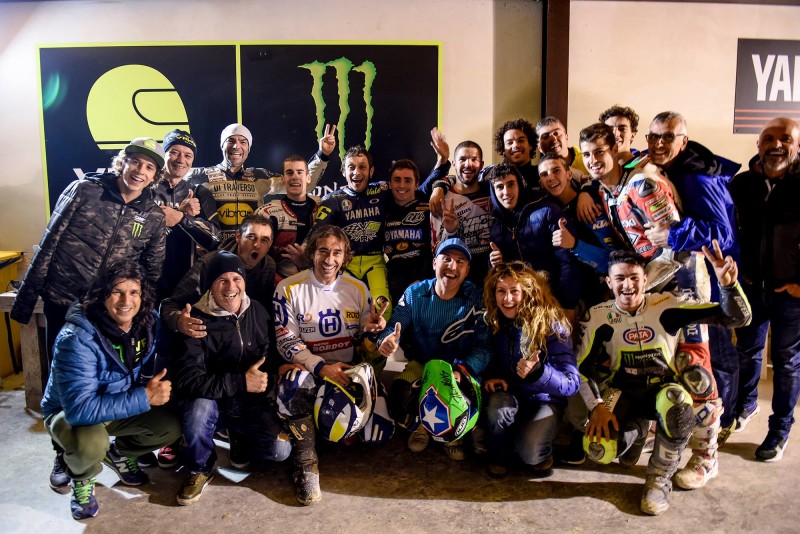 Брэд Бейкер на ранчо Валентино Росси (2016)