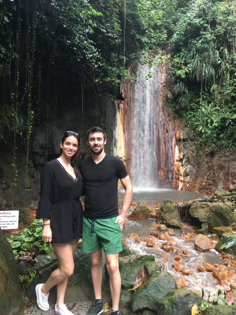 Юджин Лаверти с женой (2016)