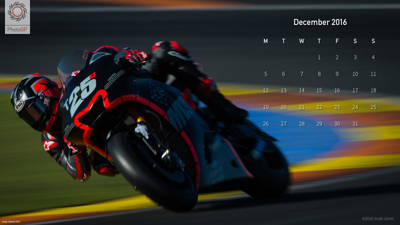 Календарь на декабрь 2016 от Скотта Джонса