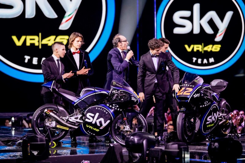 Презентация команды Sky Racing Team VR46 (2016)