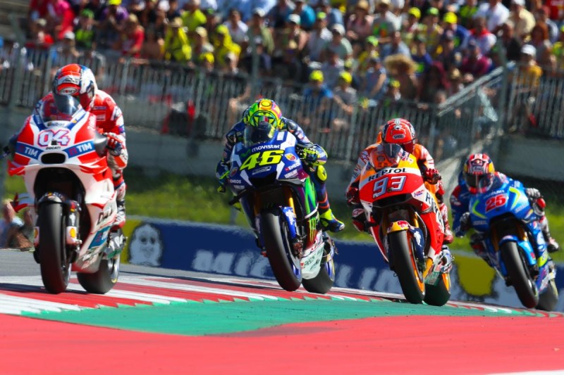 Довициозо, Росси, Маркес, Виньялес