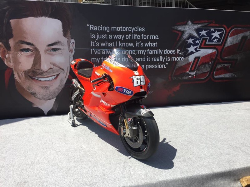 Ducati GP10 Хэйдена в Муджелло