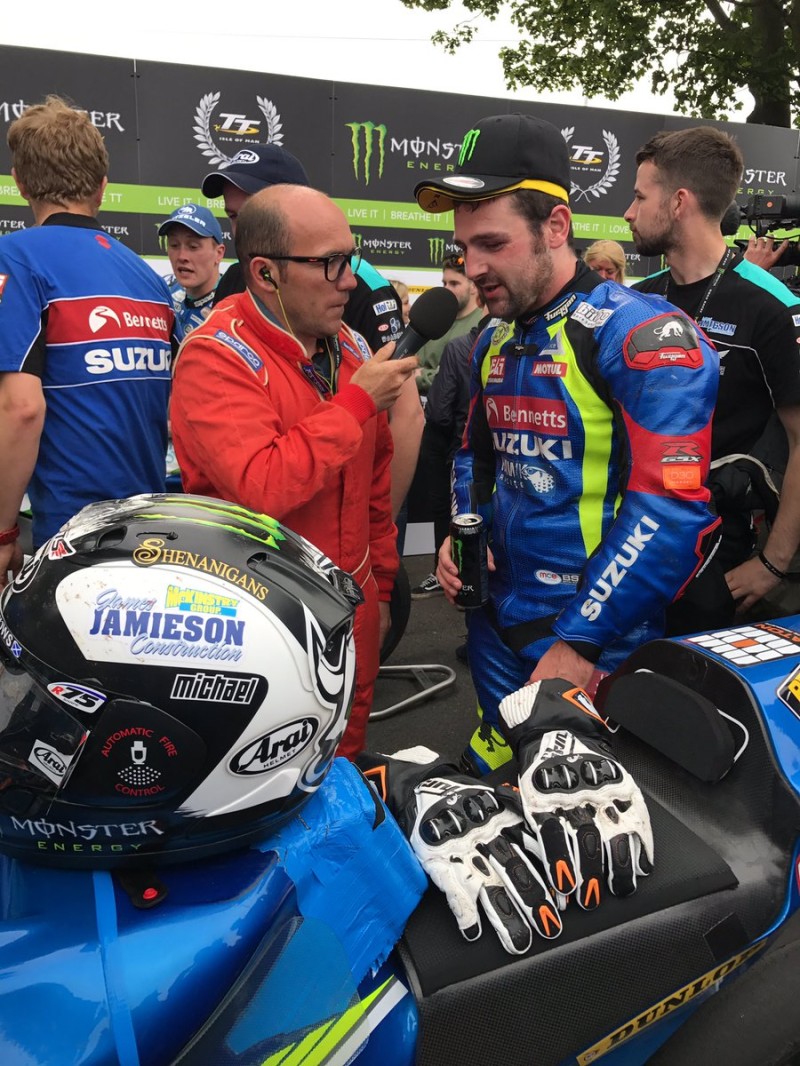 Майкл Данлоп на IOMTT 2017