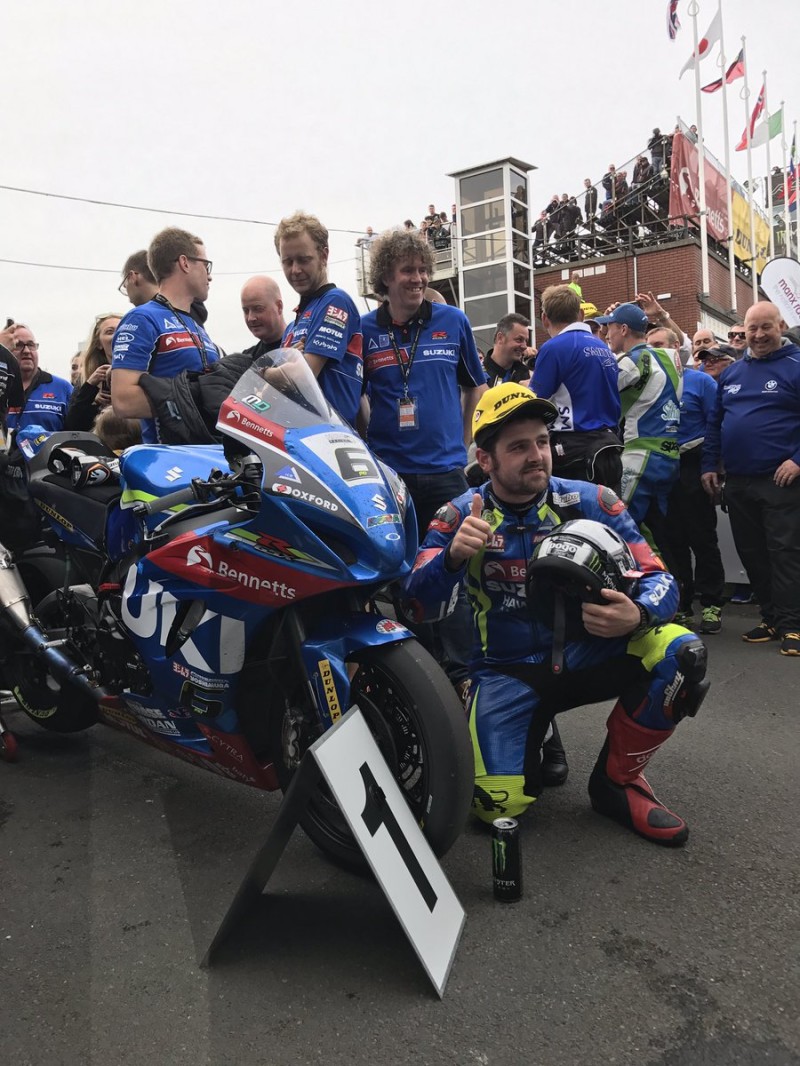 Майкл Данлоп на IOMTT 2017