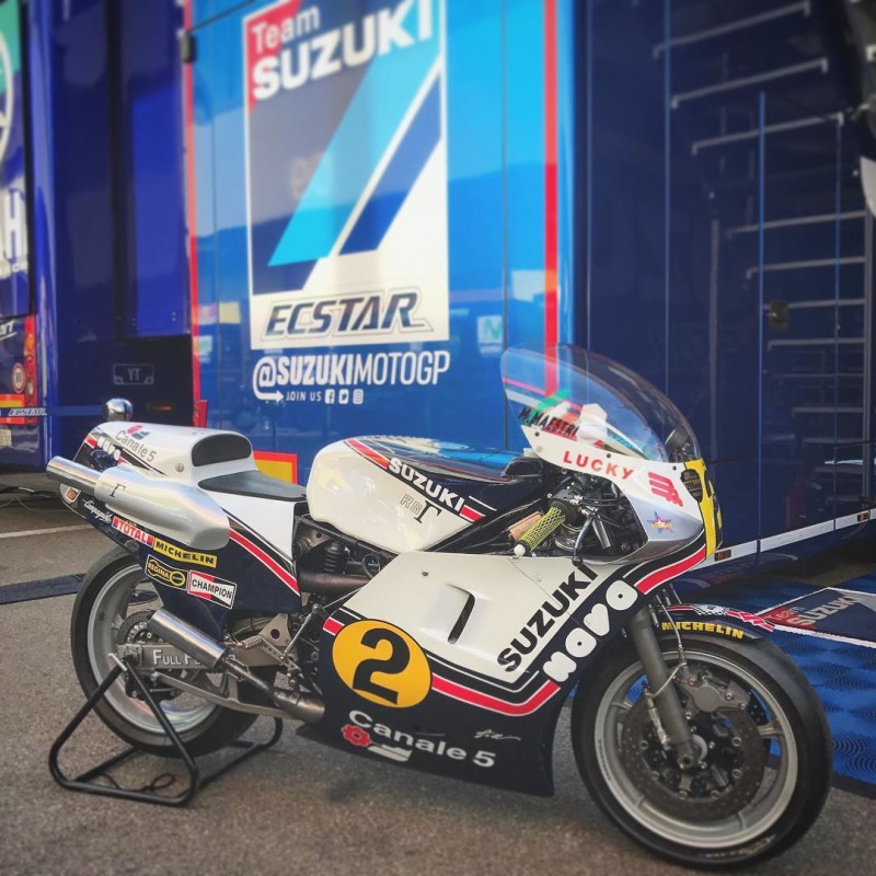 1981 Suzuki RG500 Марко Лучинелли