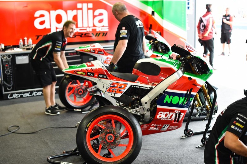 Aprilia Сэма Лоуса