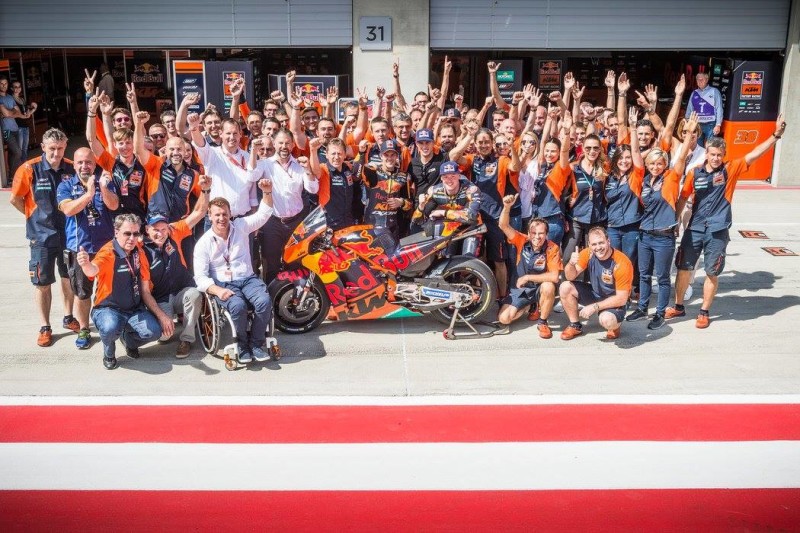 KTM Factory Racing на Гран-При Австрии 2017
