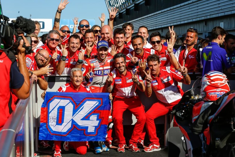 Андреа Довициозо, Ducati, победа