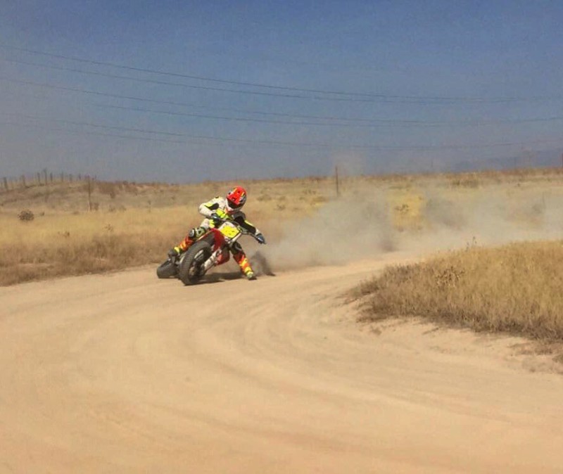 Альваро Баутиста на тренировке