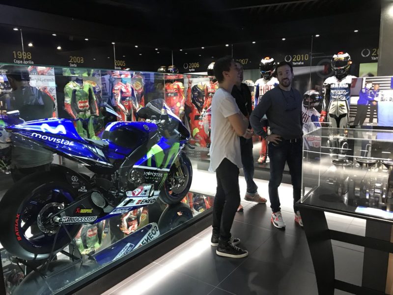 Хорхе Лоренсо в своем музее