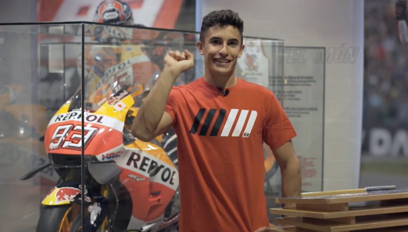 Марк Маркес в своем музее