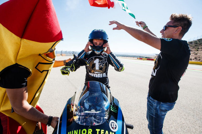 Деннис Фоджиа - чемпион CEV Repsol Moto3 Junior 2017