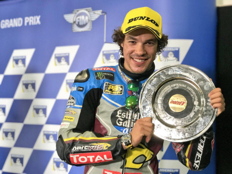 Франко Морбиделли - чемпион Moto2 2017