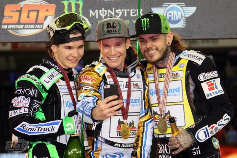 Дудек, Дойл, Уоффинден (финал Speedway GP 2017)