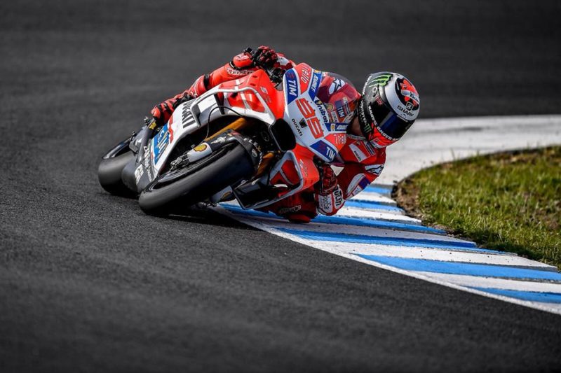 Хорхе Лоренсо на тестах MotoGP в Хересе (2017)