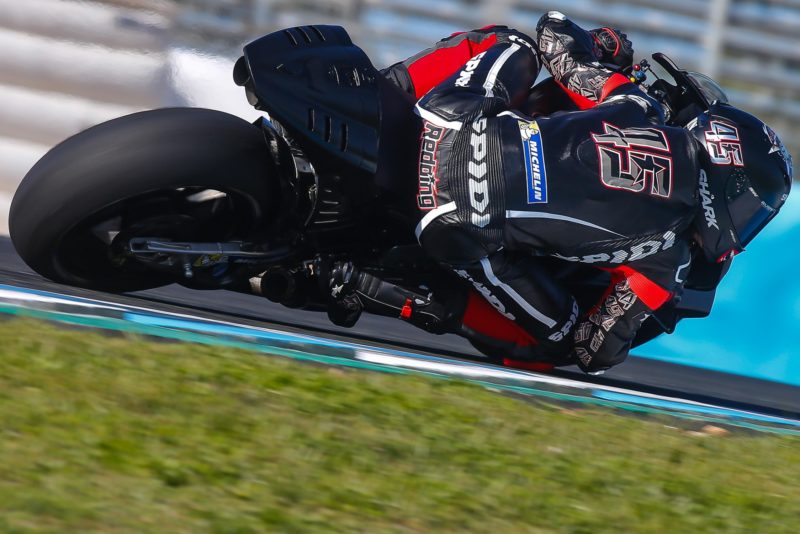 Скотт Реддинг на тестах MotoGP в Хересе (2017)