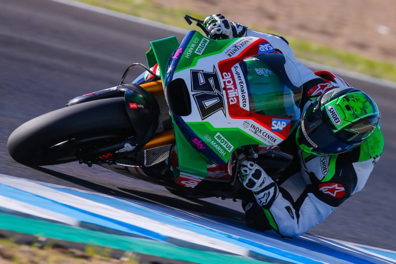 Юджин Лаверти на тестах MotoGP в Хересе (2017)