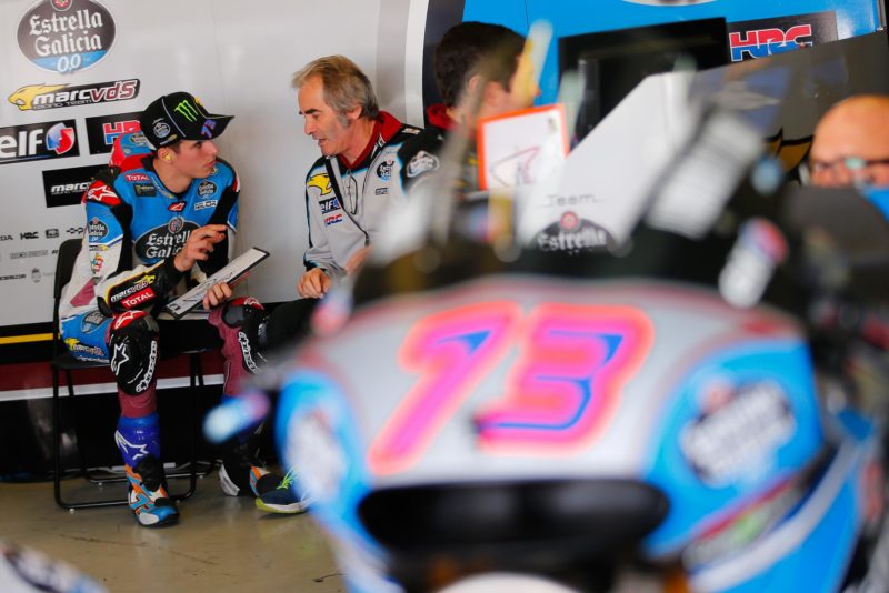 Алекс Маркес на тестах MotoGP в Хересе (2017)