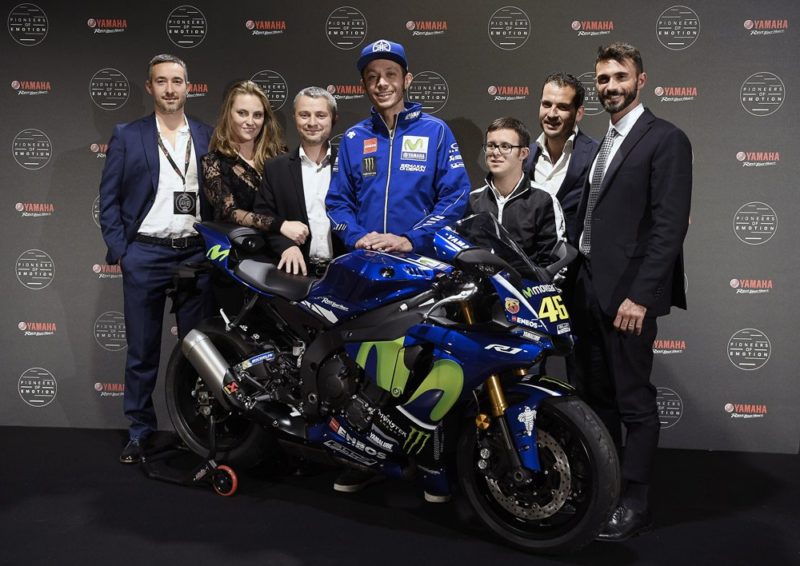 Валентино Росси на EICMA 2017