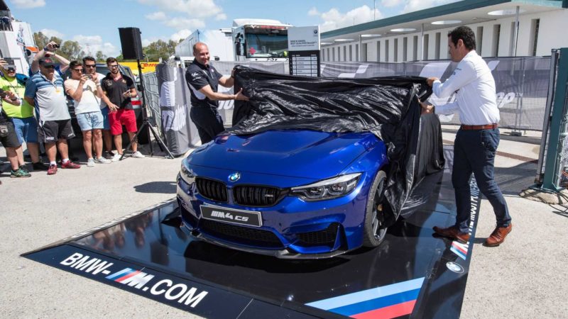 BMW M4 CS для лучшего квалифаера MotoGP 2017