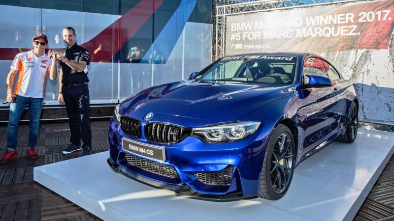 BMW M4 CS для лучшего квалифаера MotoGP 2017