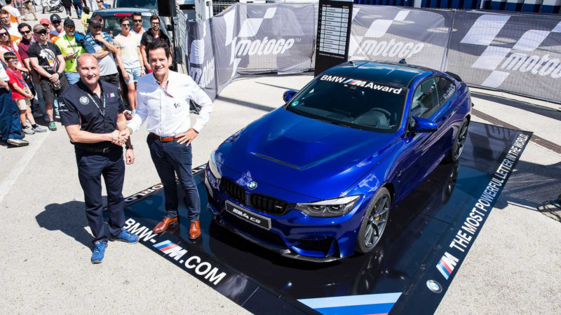 BMW M4 CS для лучшего квалифаера MotoGP 2017