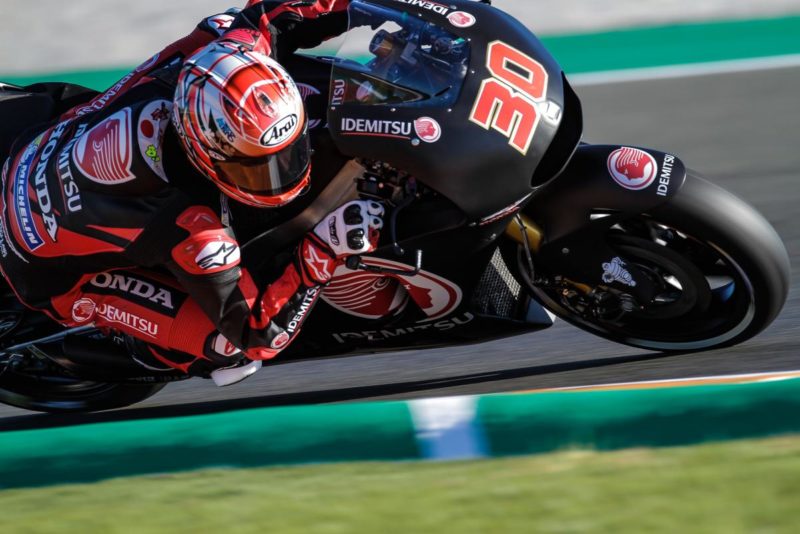 Такааки Накагами (тесты в Валенсии, 2017)