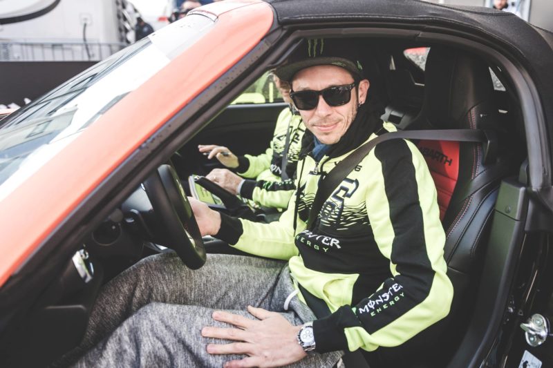 Валентино Росси на Monza Rally Show 2017