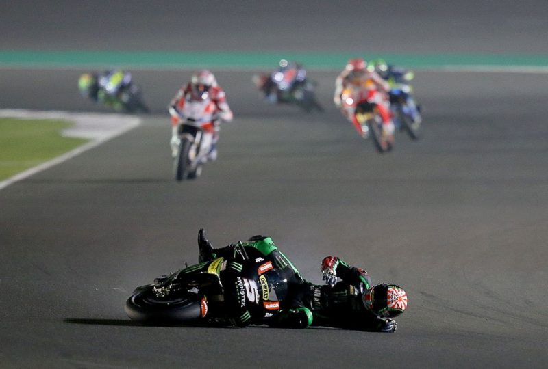 Авария Жоанна Зарко (Лосаил, 2017)