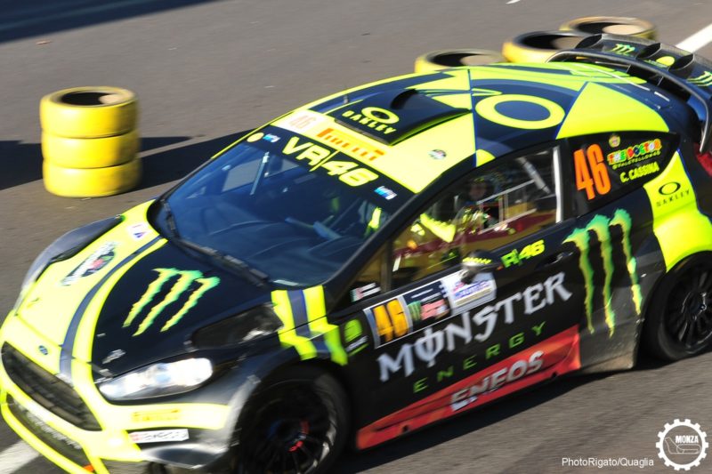 Валентино Росси победил на Monza Rally Show 2017