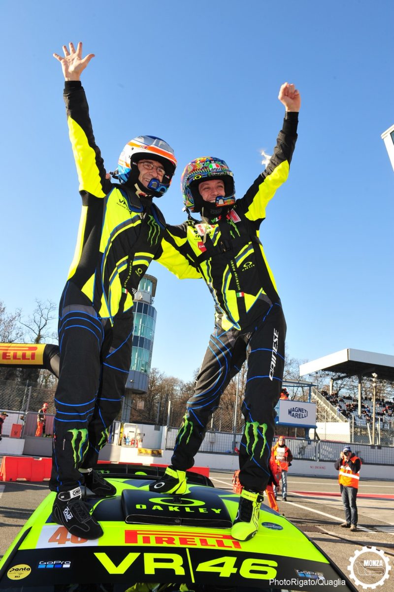 Валентино Росси победил на Monza Rally Show 2017