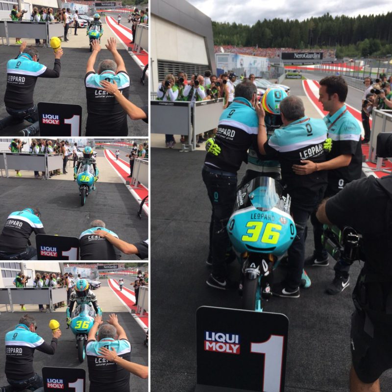 Жоан Мир выиграл ГП Австрии 2017 (Moto3)