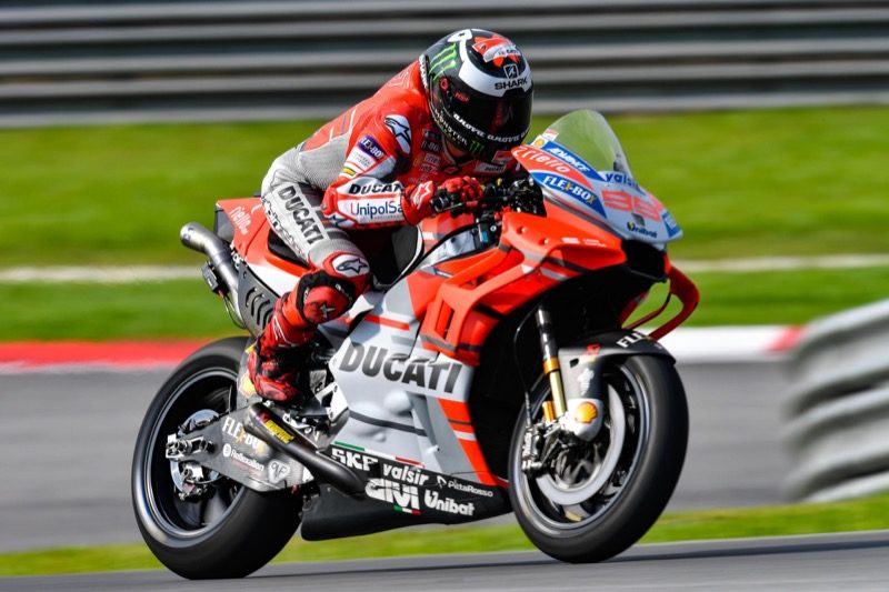 Аэрообтекатель Ducati (тесты на Сепанге, 2018)