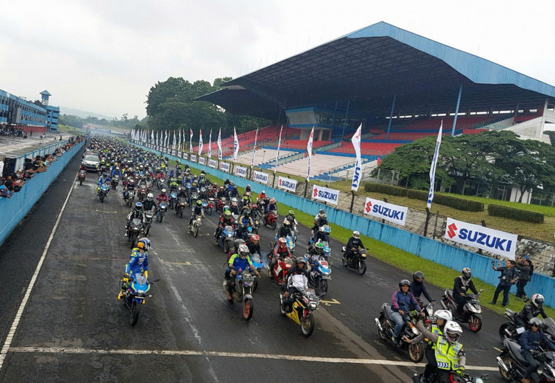 Ринс и Ианноне на Suzuki Bike Meet 2018