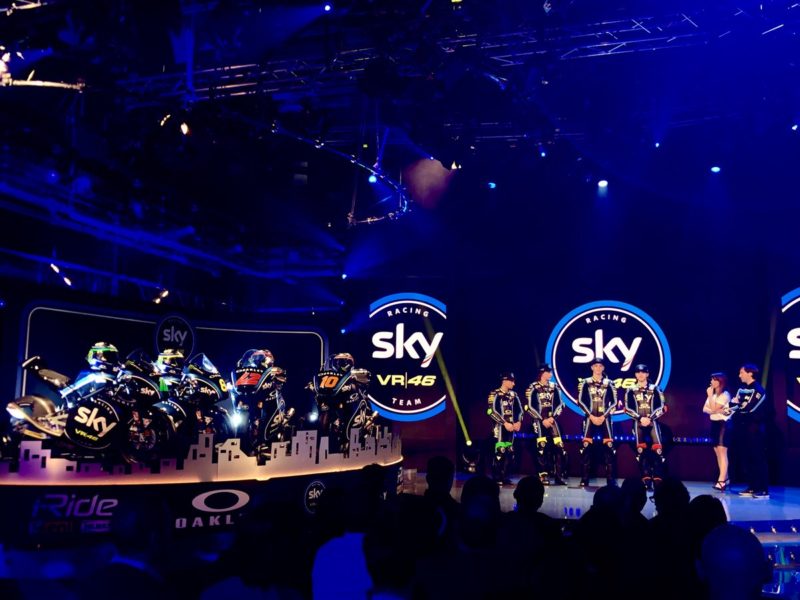 Презентация Sky Racing Team VR46 2018