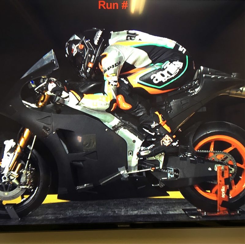 Скотт Реддинг (аэротесты Aprilia 2018)