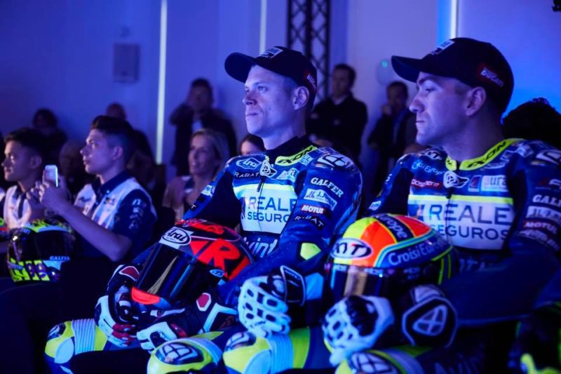 Рабат и Симеон на презентации Reale Avintia Racing 2018