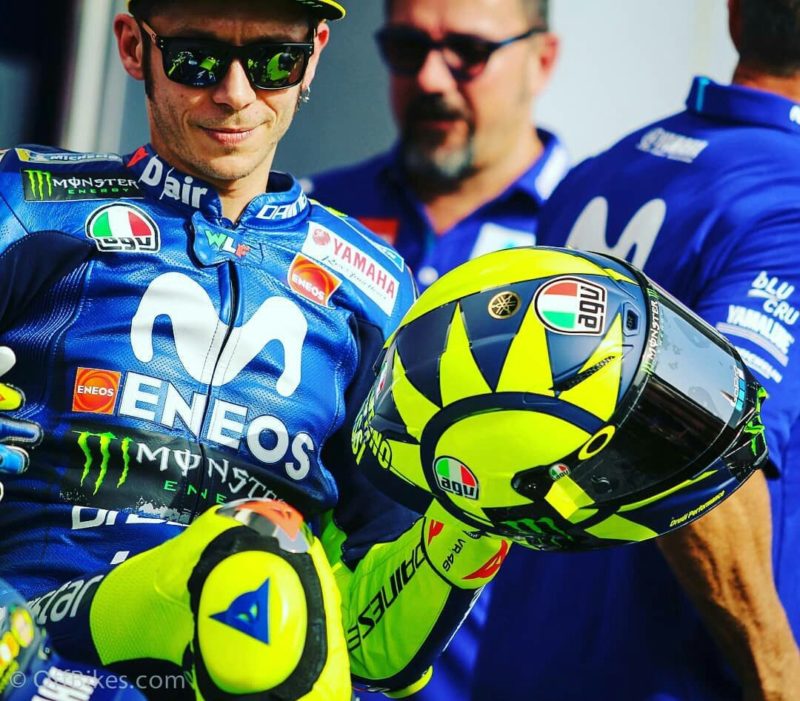 Шлем Валентино Росси для сезона 2018