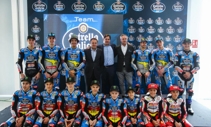 Гонщики на презентации EG Marc VDS 2018