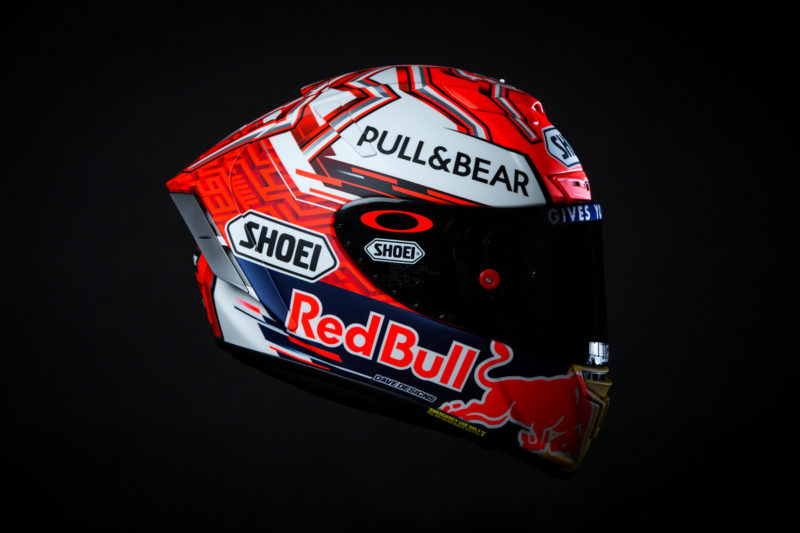 Шлем Марка Маркеса для сезона 2018