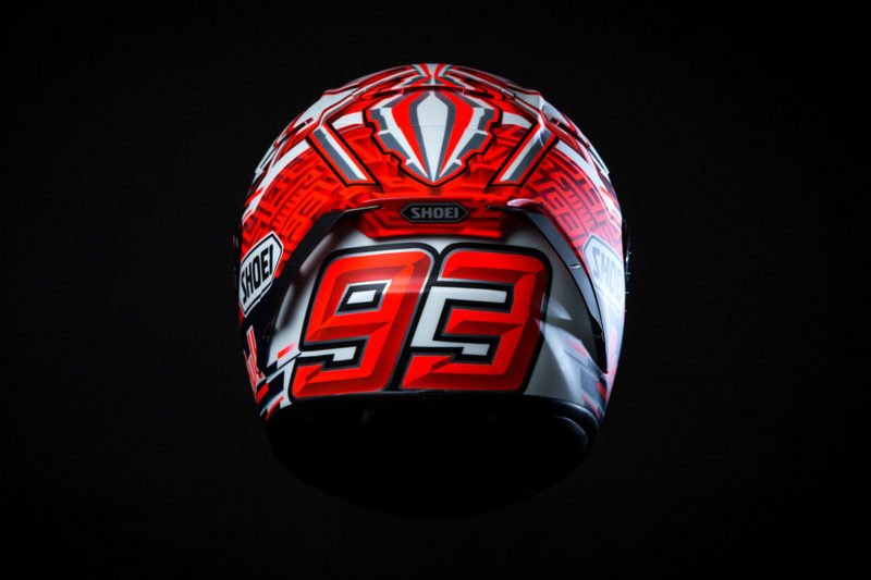 Шлем Марка Маркеса для сезона 2018