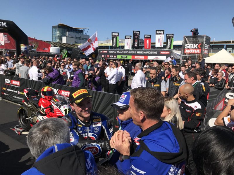 Алекс Лоус на поуле в Ассене (WSBK 2018)