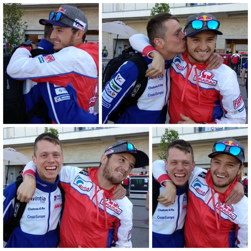 Миллер и Рабат на ГП Америк 2018