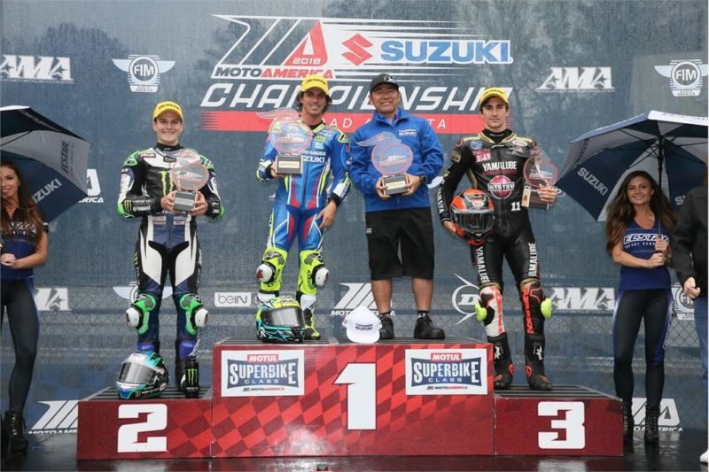 Тони Элиас победил на Роуд Атланте (MotoAmerica 2018)