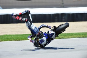 Падение Бэна Списа квалификация Гран-При Индианаполиса 2012