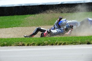 Падение Бэна Списа квалификация Гран-При Индианаполиса 2012