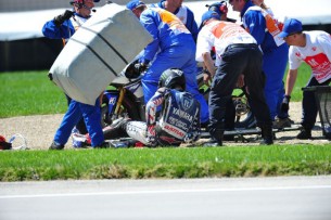 Падение Бэна Списа квалификация Гран-При Индианаполиса 2012